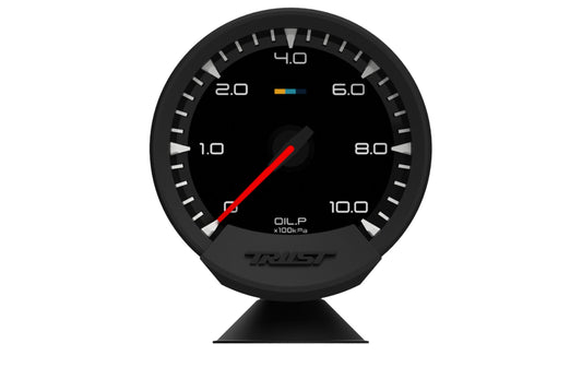 GReddy Sirius Meter - Oil Pressure 0/10.0kPa 74mm Analog Gauge (w/Oil Press Sensor & Harness Set)
