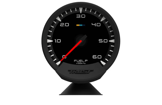GReddy Sirius Meter - Fuel Pressure 0/6.0kPa 74mm Analog Gauge (w/Fuel Press Sensor & Harness Set)