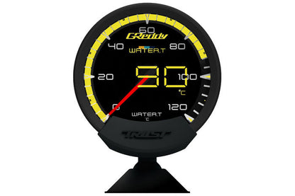 GReddy Sirius Unify Water Temperature Gauge Set (Sirius Meter w/Water Temp Sensor Set & Vision Disp)