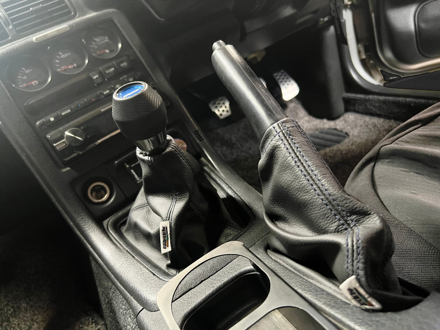 GReddy Shift Boot 89-94 Nissan Skyline GT-R BNR32 Genuine Leather