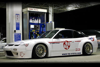 GReddy 89-93 Nissan 240SX 2Dr Rocket Bunny F&R Works Fender Flares V.1-FRP *Must Check Availability*