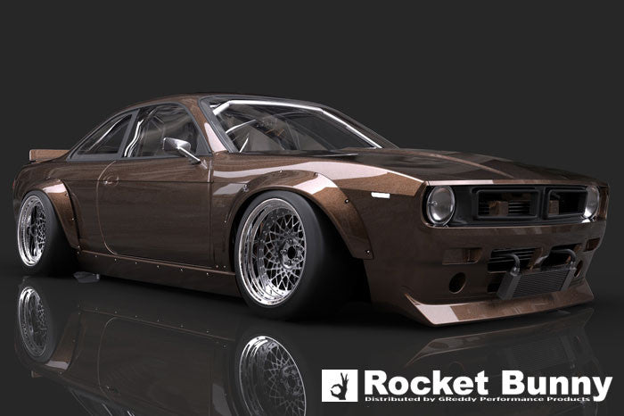 GReddy Nissan S14 V2 Rocket Bunny Rear Diffuser