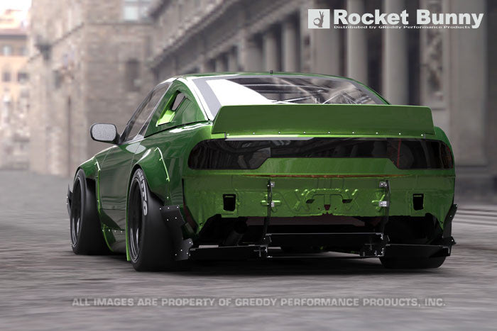 GReddy 89-93 Nissan Silvia 2Dr Rocket Bunny RPS13 Duck-Tail Wing V2