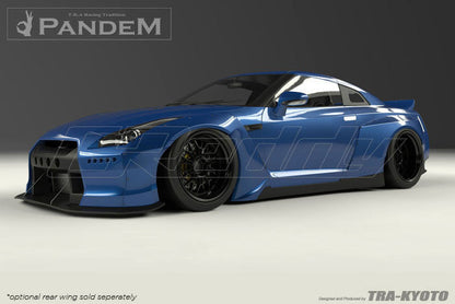 GReddy 09+ Nissan GT-R R35 Full Rocket Bunny Wide-Body Aero Kit w/ Wing