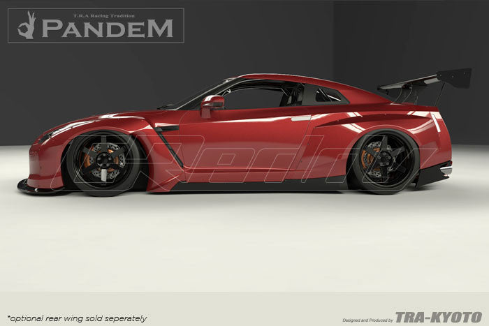 GReddy 09+ Nissan GT-R R35 Rocket Bunny GT-Wing (Hardware)