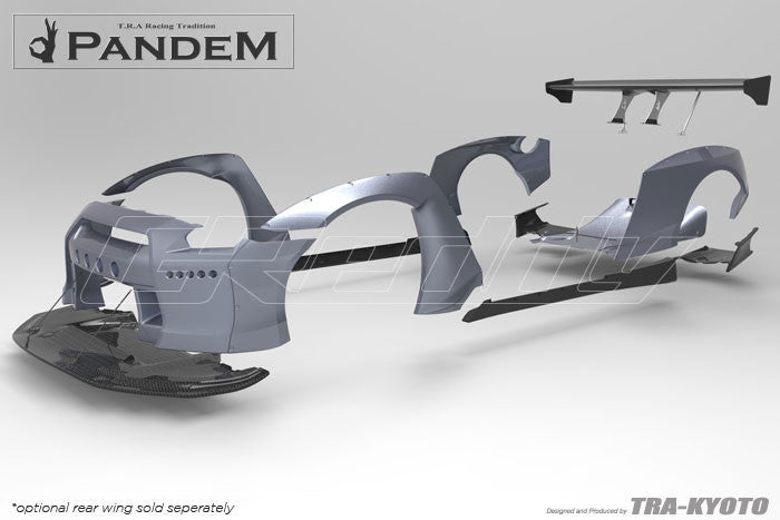 GReddy 09+ Nissan GT-R R35 Pandem Front Lip Dry Carbon (Special Order)