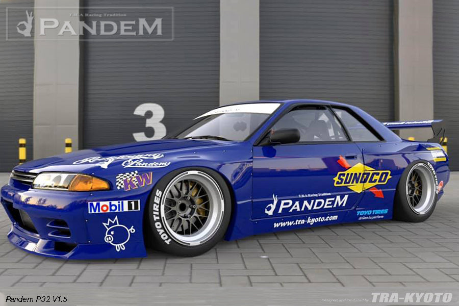 GReddy R32 Skyline GT-R Pandem Wide-Body Aero Kit
