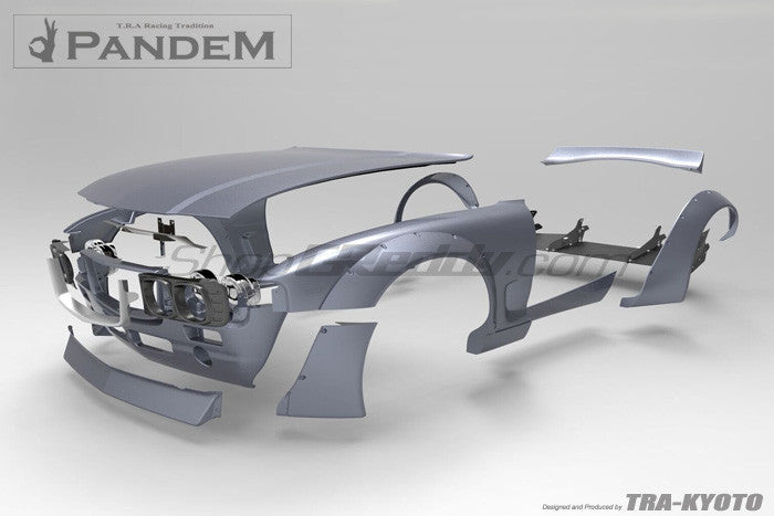 GReddy 92-2002 Mazda RX-7 Pandem Wide Body Boss Kit *Hood Only*