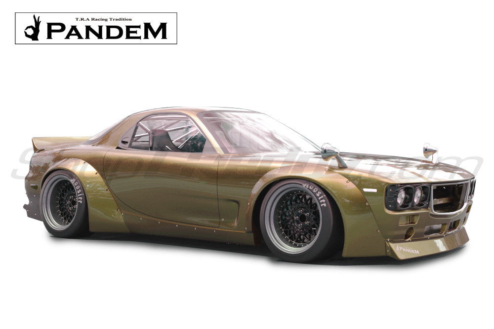 GReddy Mazda RX-7 Pandem Wide Body Boss Front Bumper