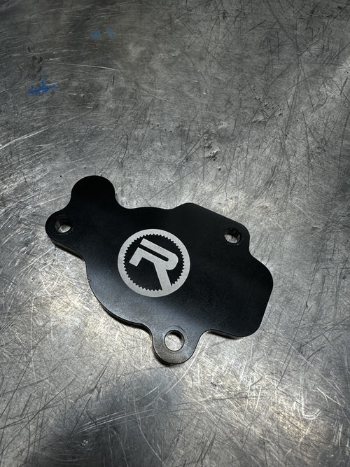 RaceOnly FD 13B Billet APV Block Off Plate — FD RX-7 13B-REW | J-Spec Garage