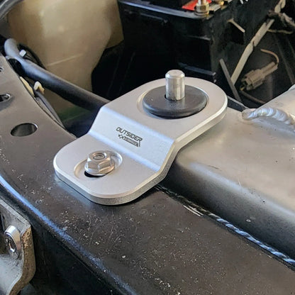 Outsider Garage Nissan R-Chassis Top Radiator Mounts — view 3 | J-Spec Garage