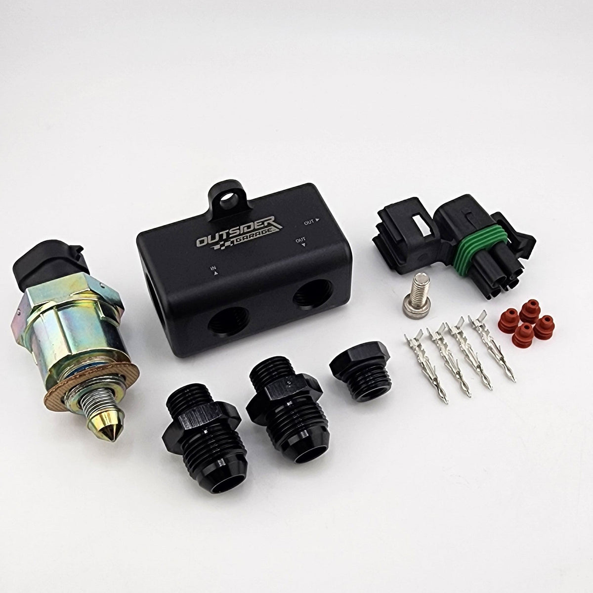 Outsider Garage Universal Billet Idle Air Control Valve (IACV) — view 4 | J-Spec Garage