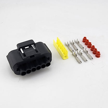 Outsider Garage Mitsubishi Evo X 6 Pin DBW Pedal Connector Plug & Pins — view 2 | J-Spec Garage