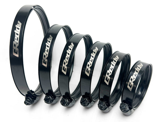 GReddy 100-120mm / No. 72 Dual-Bead Boost Clamp - Black