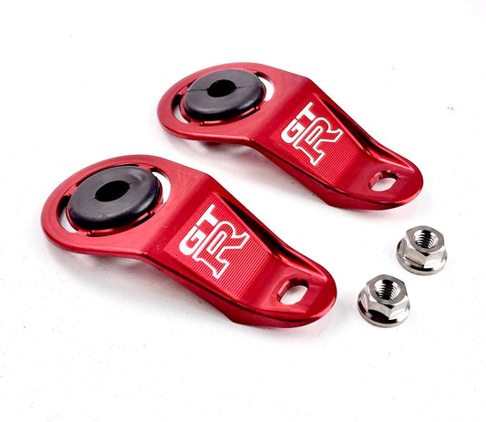 PRP Radiator Brackets inc Titanium Hardware - Nissan Skyline R33 & R34 All Variants (Excl R34 GT-R)