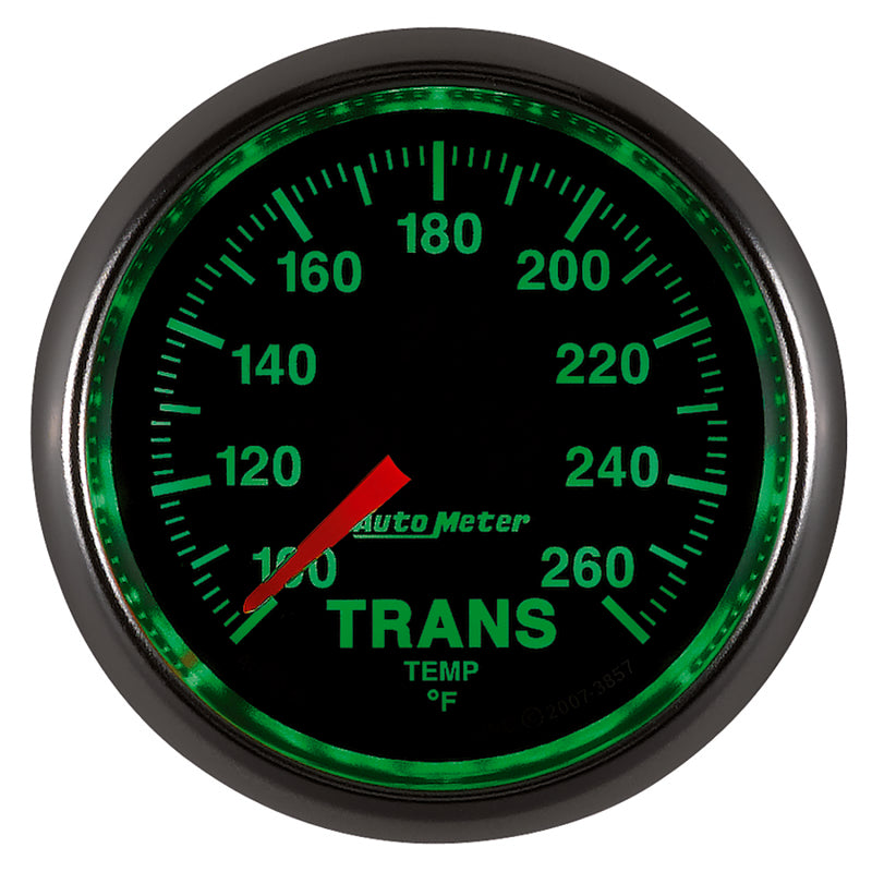 Autometer GS 100-260 degree Electronic Trans Temperature Gauge — view 2 | J-Spec Garage