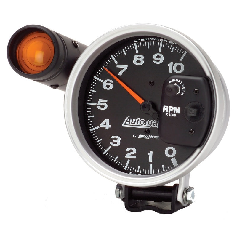 Autometer 5 inch 10,000 RPM Monster Shift Lite Pedestal Tachometer — view 2 | J-Spec Garage