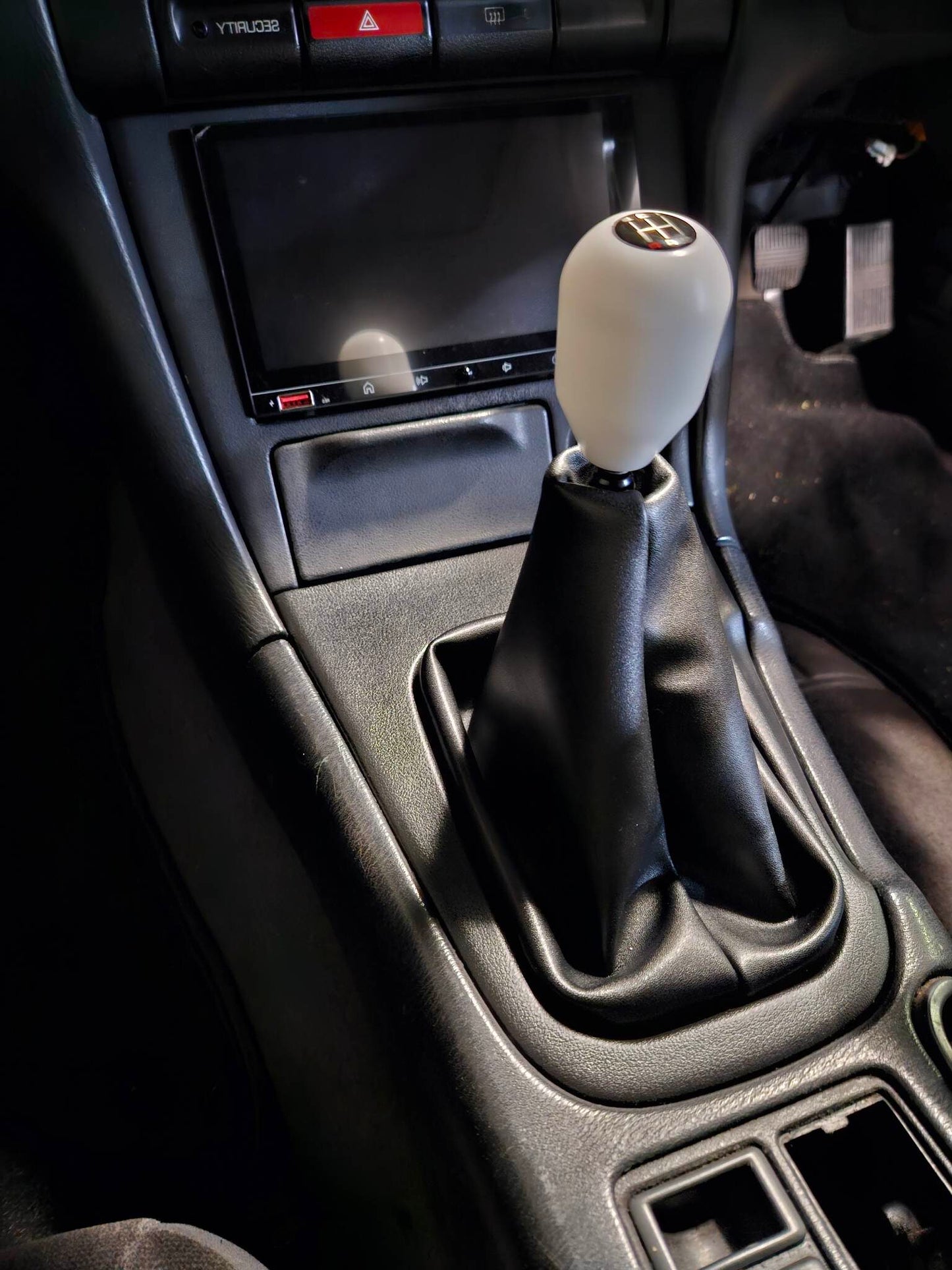 G2 Carbon 1995-1998 Nissan 240sx S14 LHD (Left-Hand Drive) Manual Shifter Trim Bezel w/ Boot