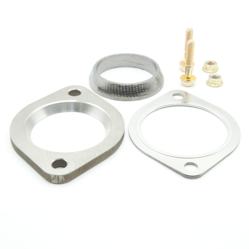 Turbo XS Subaru OEM Downpipe to 3in Cat-Back Adapter w/Stainless Steel & Donut Gasket | J-Spec Garage