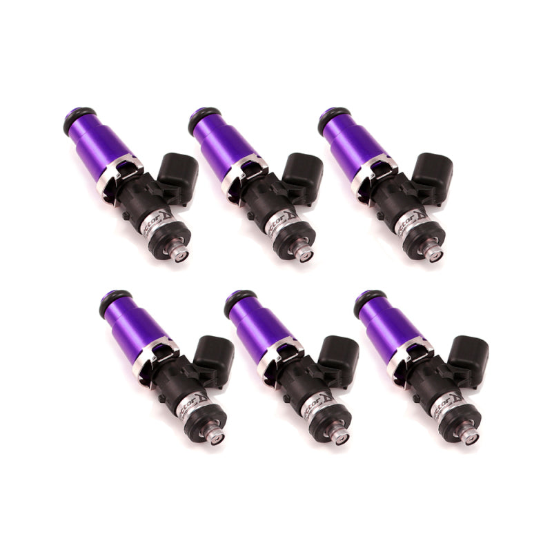 Injector Dynamics 2600-XDS Injectors - 60mm Length - 14mm Top - Denso Lower Cushion (Set of 6) | J-Spec Garage