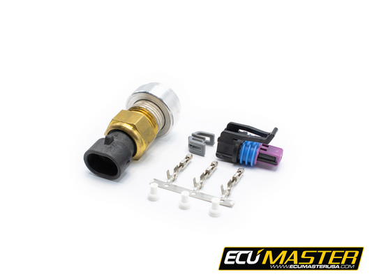 ECUMaster WHP Fluid Temperature Sensor Kit for Oil, Water, etc. (3/8" NPT)