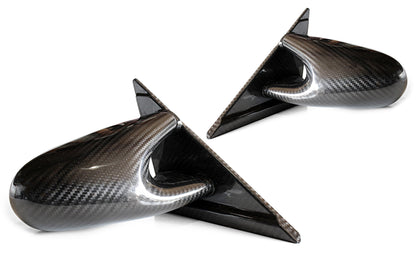 GReddy Garage 95-98 Nissan Skyline GT-R Carbon Side Mirror R33 Set
