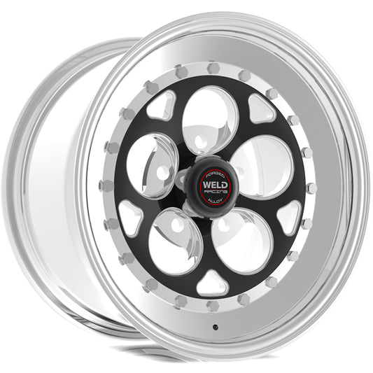 Weld Magnum III 15x4 / 5x4.5 BP / 1.5in. BS Black Wheel - Non-Beadlock — view 2 | J-Spec Garage