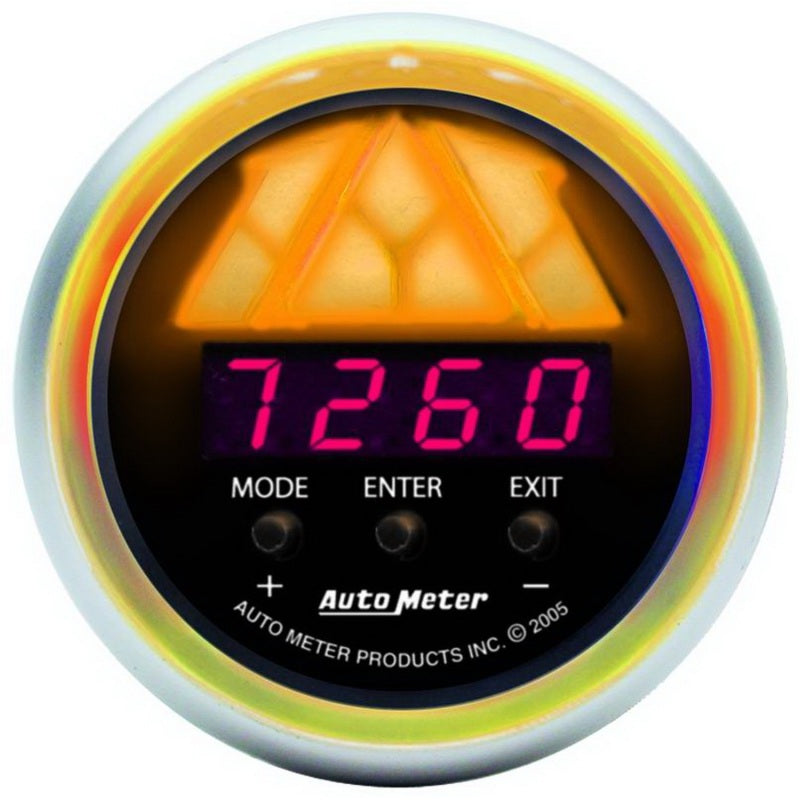 Autometer Sport-Comp 52mm 0-15k RPM Digital Pro Shift System Shift Light Level 1 — view 2 | J-Spec Garage