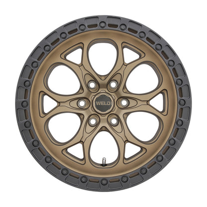 Weld Off-Road Ledge Six 20x9 / 6x135 BP / ET00 / BS5.00 Satin Black Wheel | J-Spec Garage