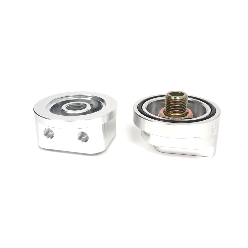 BLOX Racing Remote Oil Filter Relocation Kit - Polished | J-Spec Garage