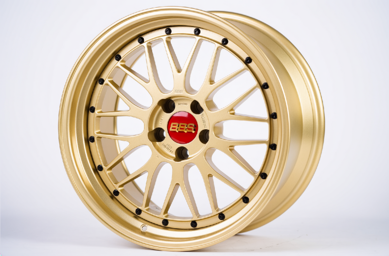 BBS LM 19x10 5x114.3 ET22 F1 Championship Edition Gold Wheel | J-Spec Garage