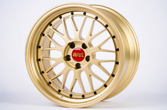 BBS LM 18x10 5x114.3 ET20 F1 Championship Edition Gold Wheel (T14 Exclusive) | J-Spec Garage