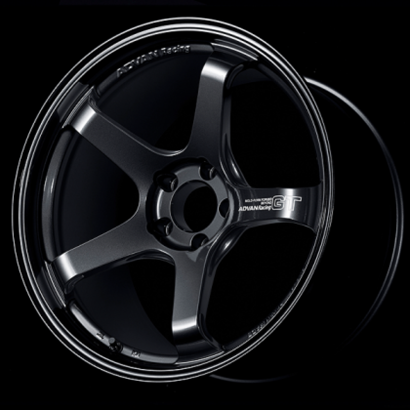 Advan GT Beyond 18x10 +40 5x120 Racing Titanium Black Wheel | J-Spec Garage