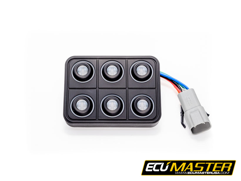 ECUMaster CAN Keyboard 6 Position