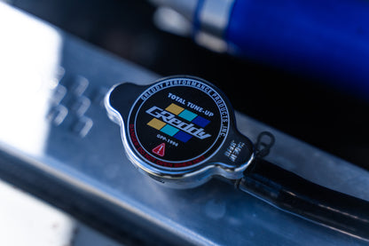 GReddy Type-S No Relief Radiator Cap Most Nissan / Subaru / Mazda / Mitsubishi / Some Toyota - Black