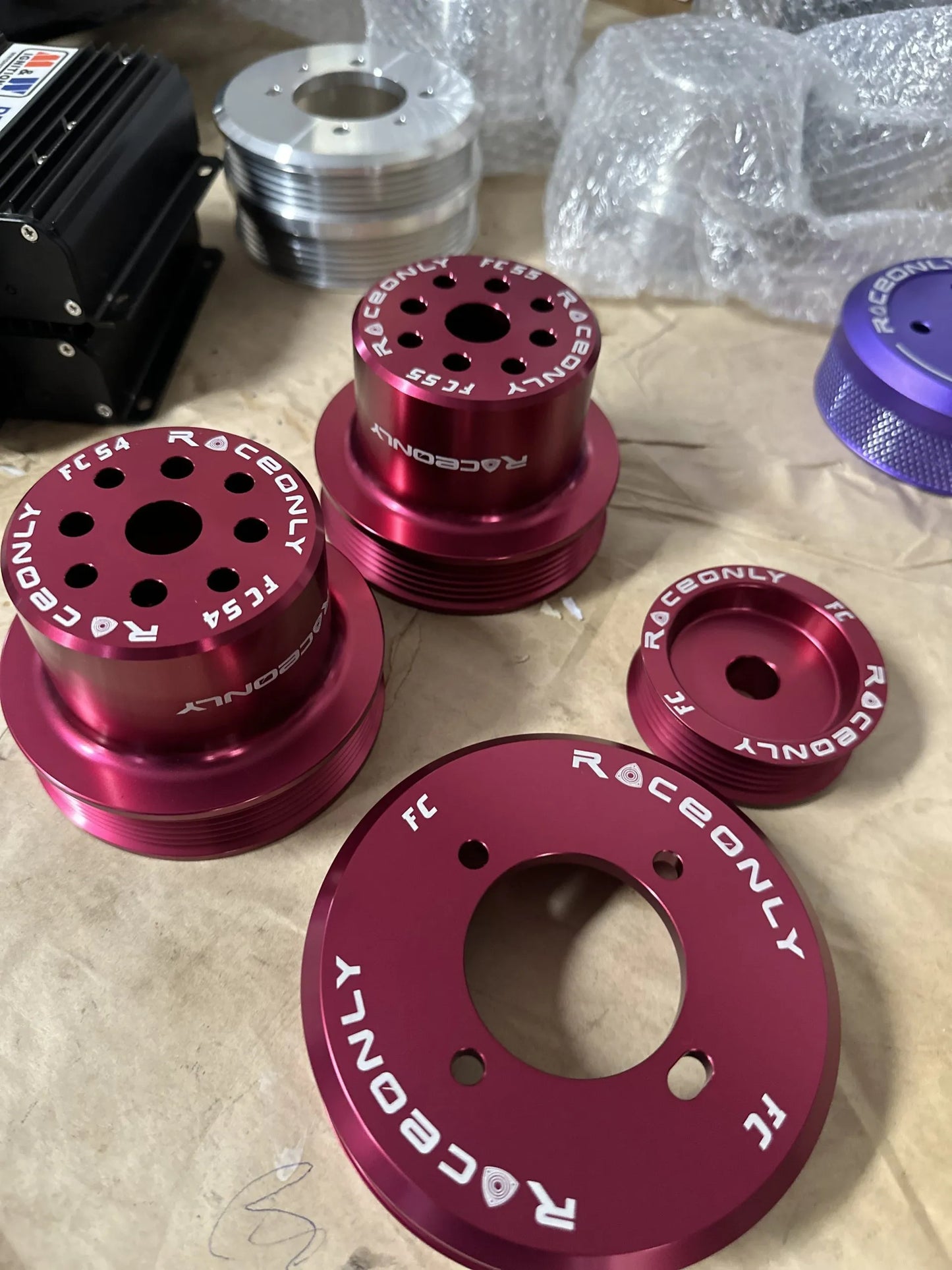 RaceOnly FC RX7 Pulley Kit