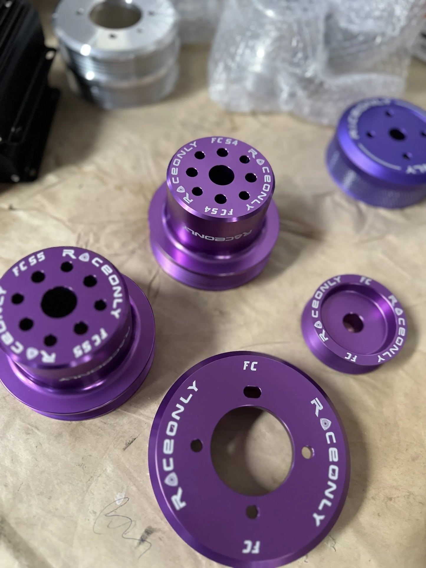 RaceOnly FC RX7 Pulley Kit