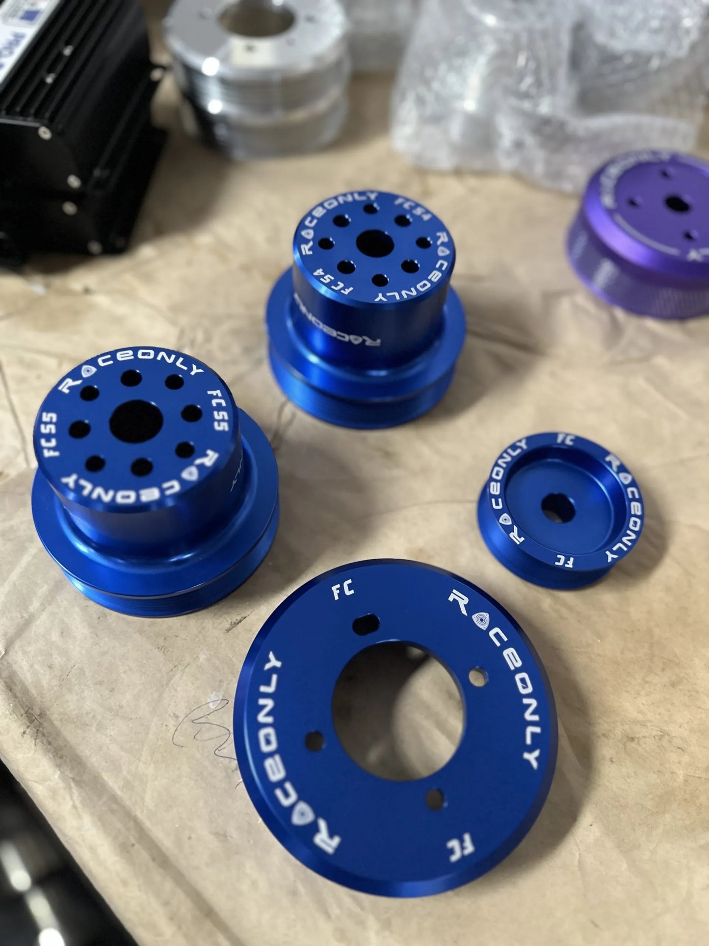 RaceOnly FC RX7 Pulley Kit