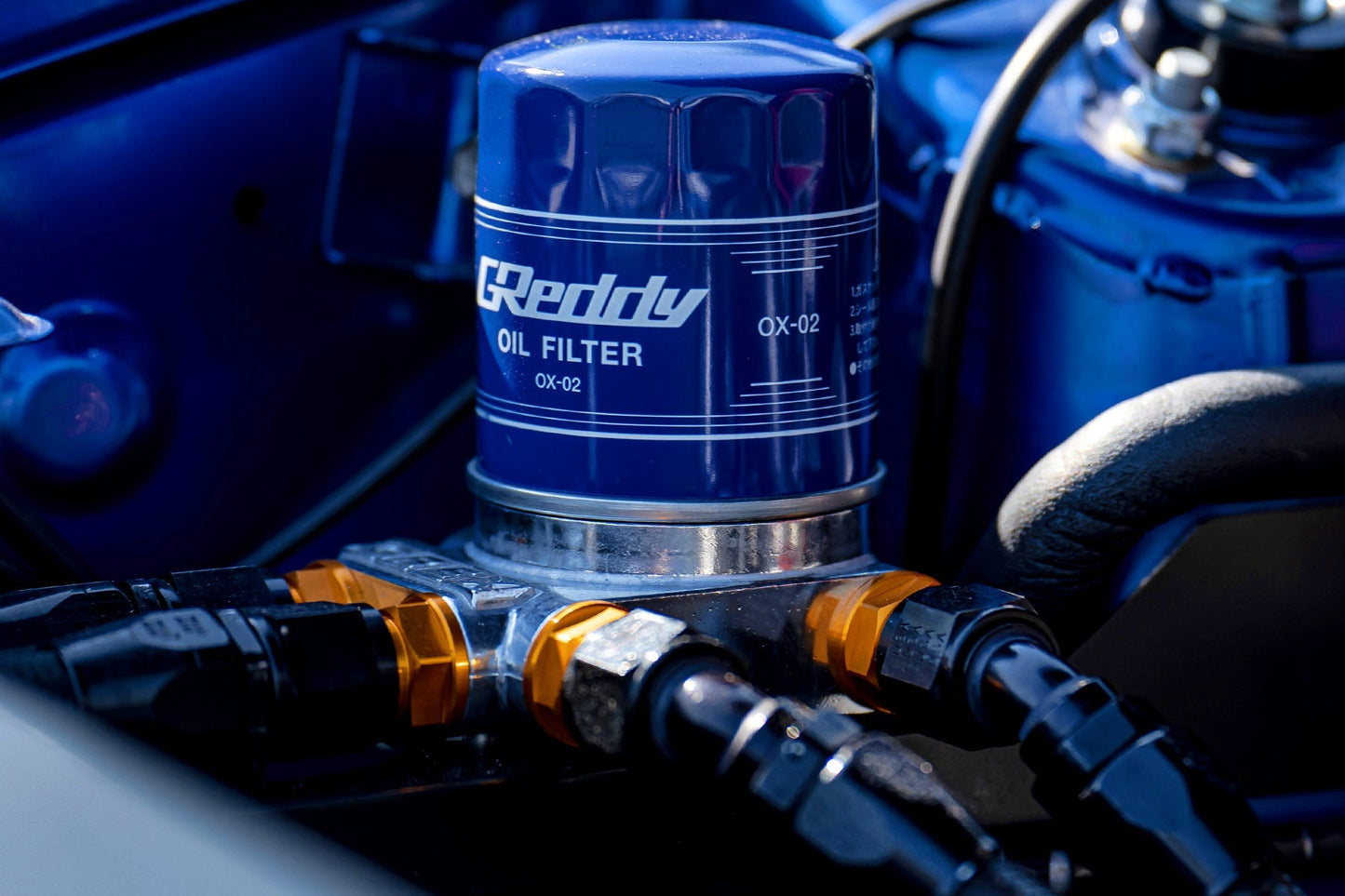 GReddy OX-04 Oil Filter M20xP1.5 / 68mm x 65mm height for Nissan VQ&SR / Mazda BP&13B / Honda ZC0B16