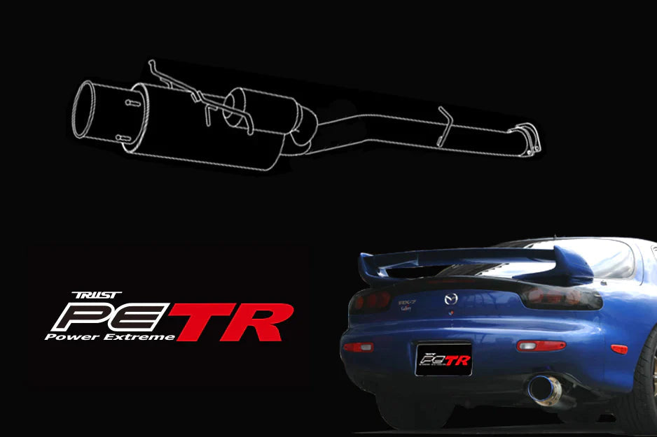 GReddy 99-02Nissan Skyline GT-R R34 Power Extreme TR Cat-Back Exhaust