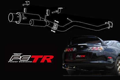 GReddy 99-02Nissan Skyline GT-R R34 Power Extreme TR Cat-Back Exhaust