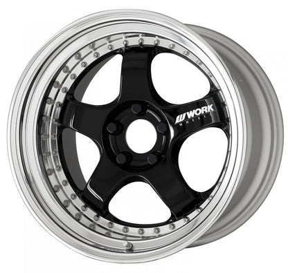 Work Meister S13P 3 Piece Wheels - 18 Inch with Custom Options