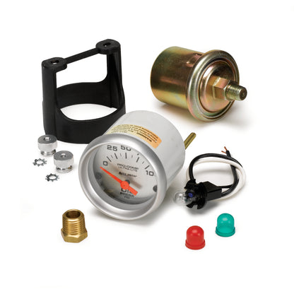 Autometer Ultra-Lite 52mm 0-100 PSI Electronic Oil Pressure Gauge — view 2 | J-Spec Garage
