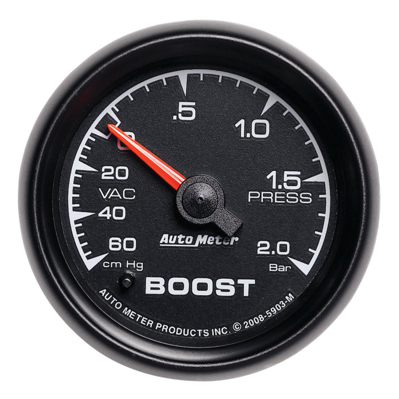 Autometer ES 52mm Boost/Vacuum Gauge — view 3 | J-Spec Garage