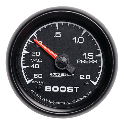 Autometer ES 52mm Boost/Vacuum Gauge — view 3 | J-Spec Garage