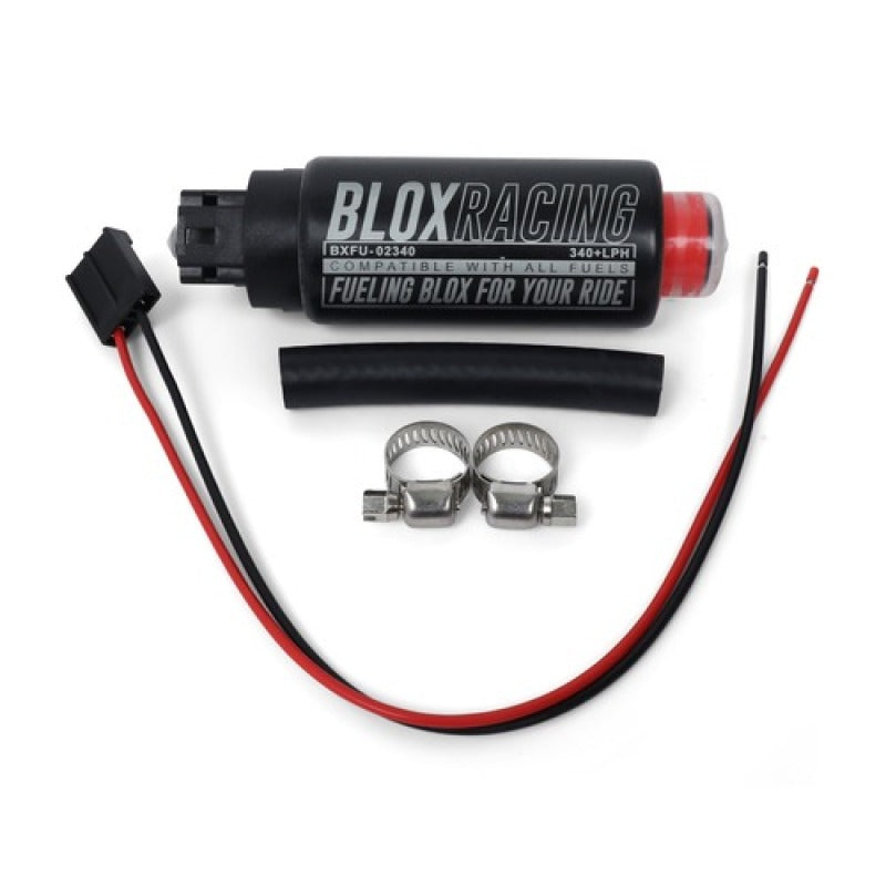 BLOX Racing 320LPH Fuel Pump E85 Compatible w/ Center Inlet — view 5 | J-Spec Garage