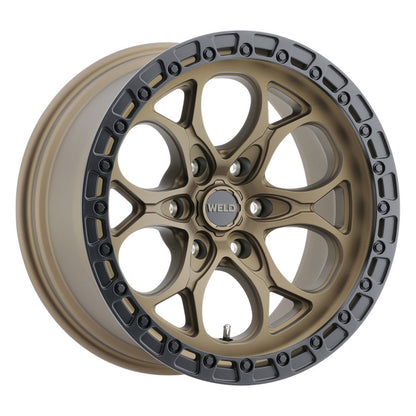 Weld Off-Road Ledge Six 20x9 / 6x135 BP / ET00 / BS5.00 Satin Black Wheel — view 2 | J-Spec Garage