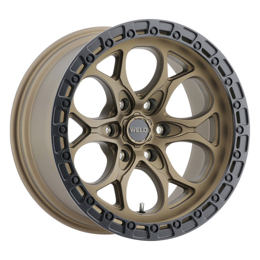 Weld Off-Road Ledge Six 20x9 / 6x135 BP / ET00 / BS5.00 Satin Black Wheel — view 2 | J-Spec Garage