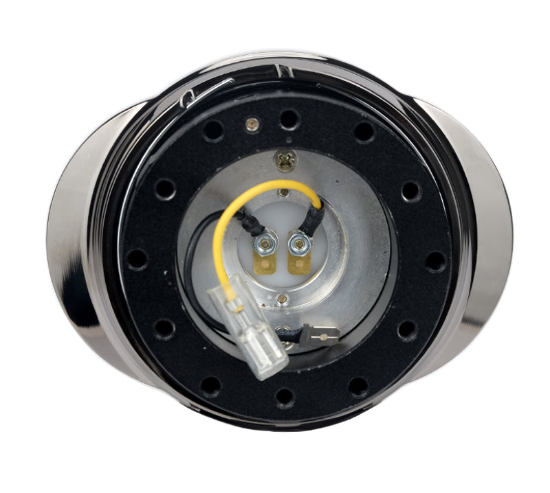 NRG Quick Release Kit - Black Body/ Black Chrome Oval Ring — view 3 | J-Spec Garage