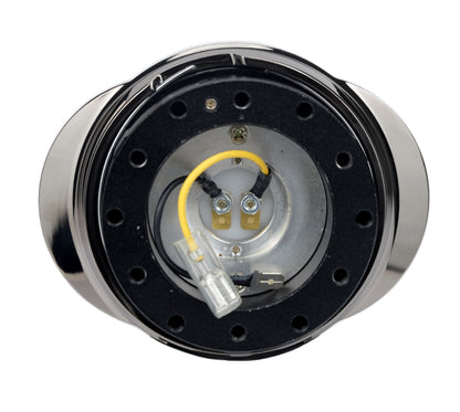 NRG Quick Release Kit - Black Body/ Black Chrome Oval Ring — view 3 | J-Spec Garage